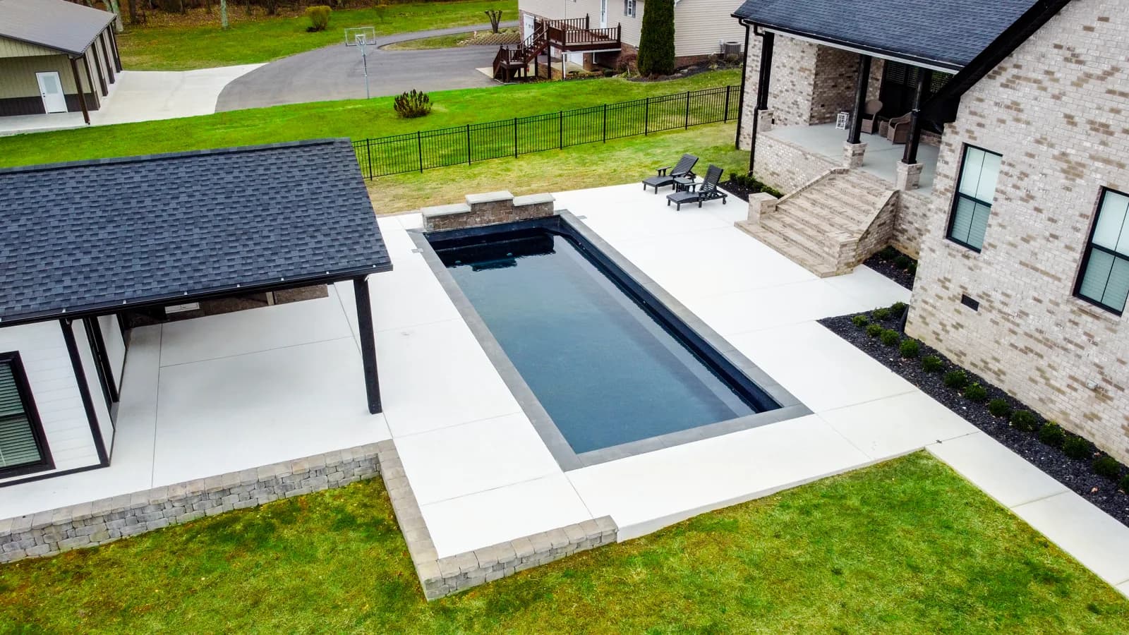 Gunite Pools project by Southern Style