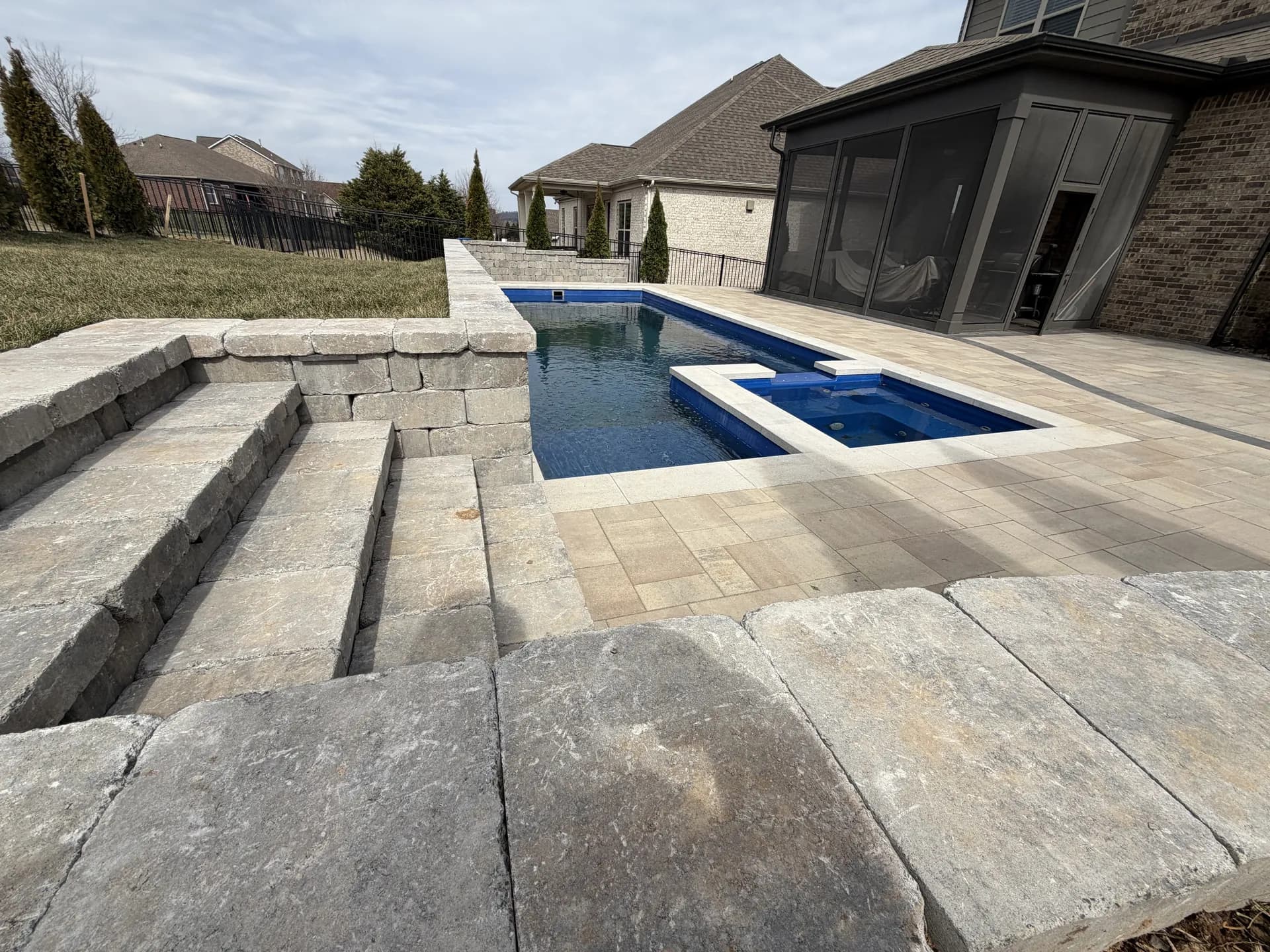 Fiberglass Pools project by Southern Style