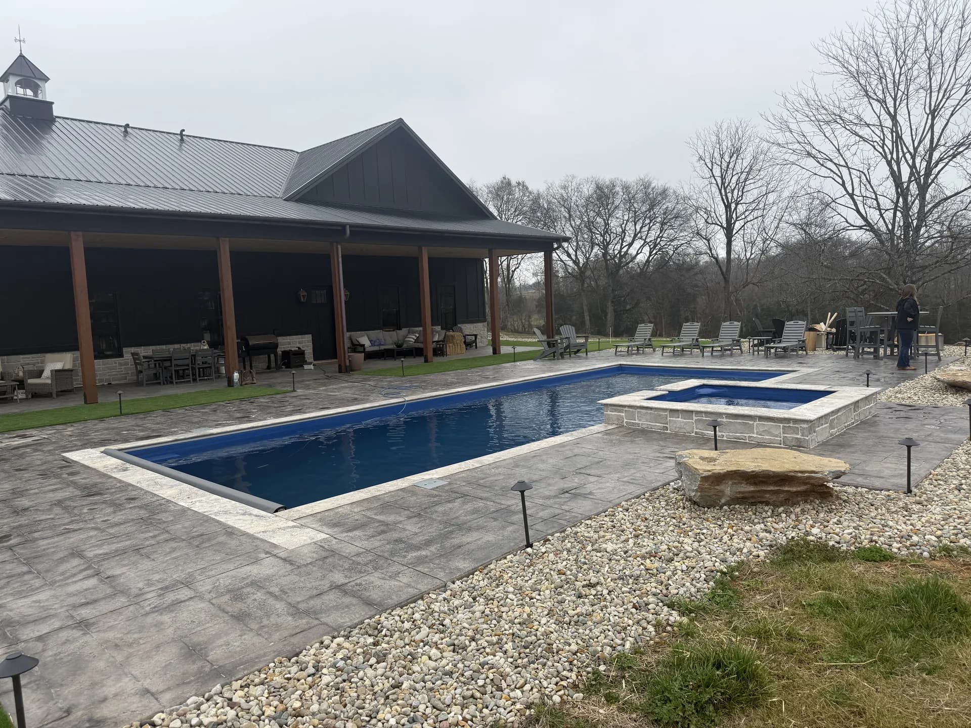 Fiberglass Pools project by Southern Style