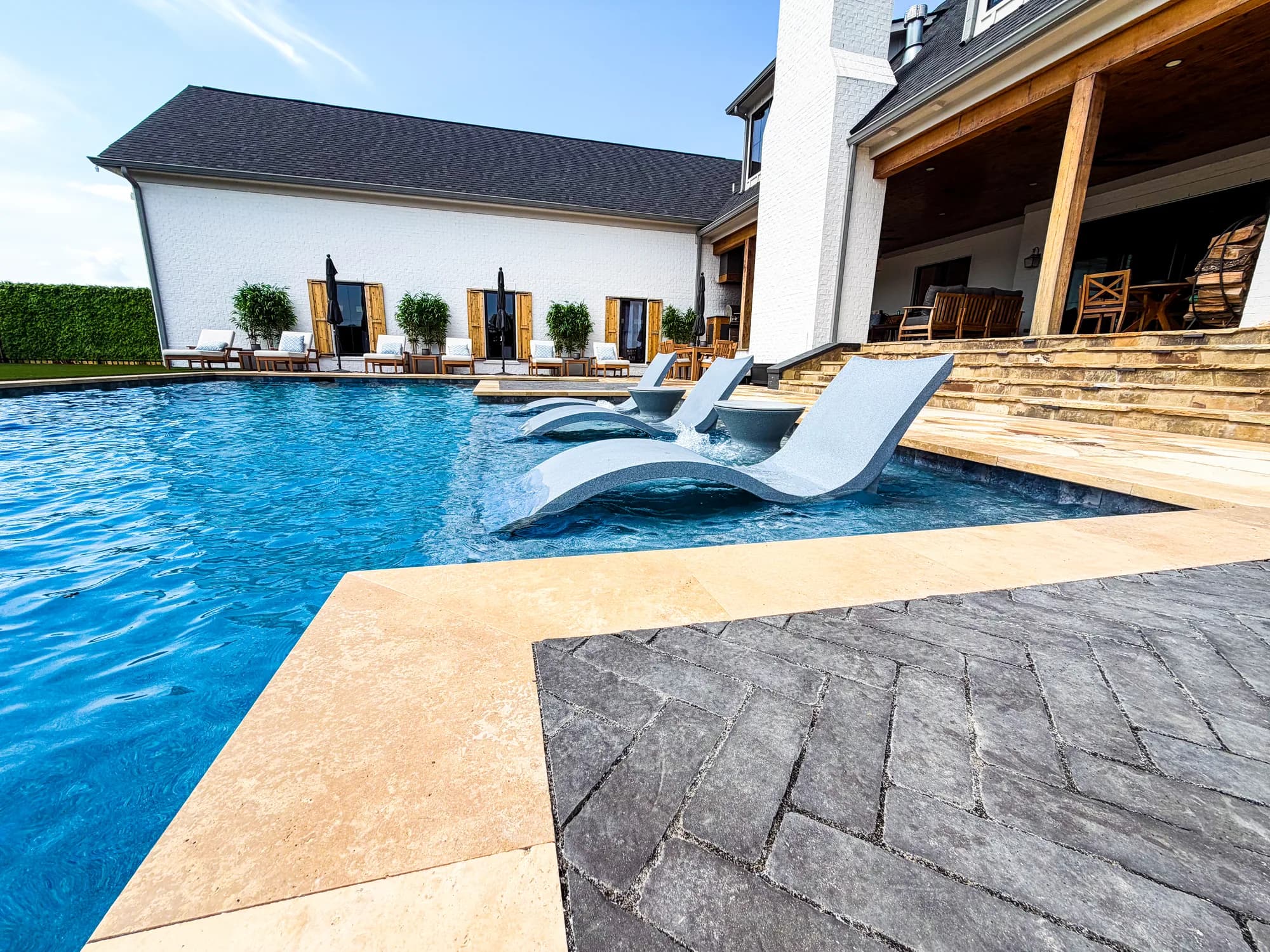 Gunite Pools project by Southern Style