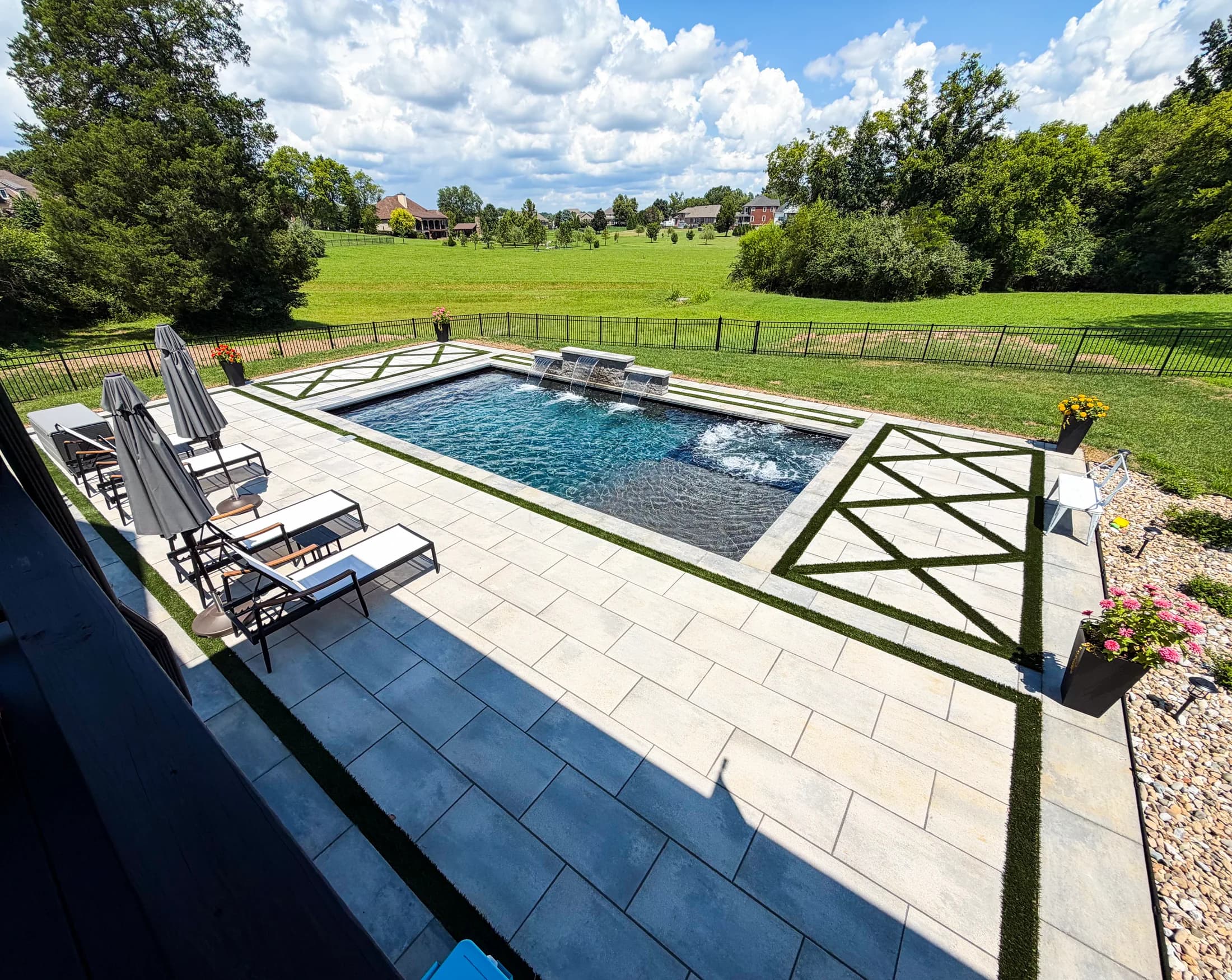 Gunite Pools project by Southern Style
