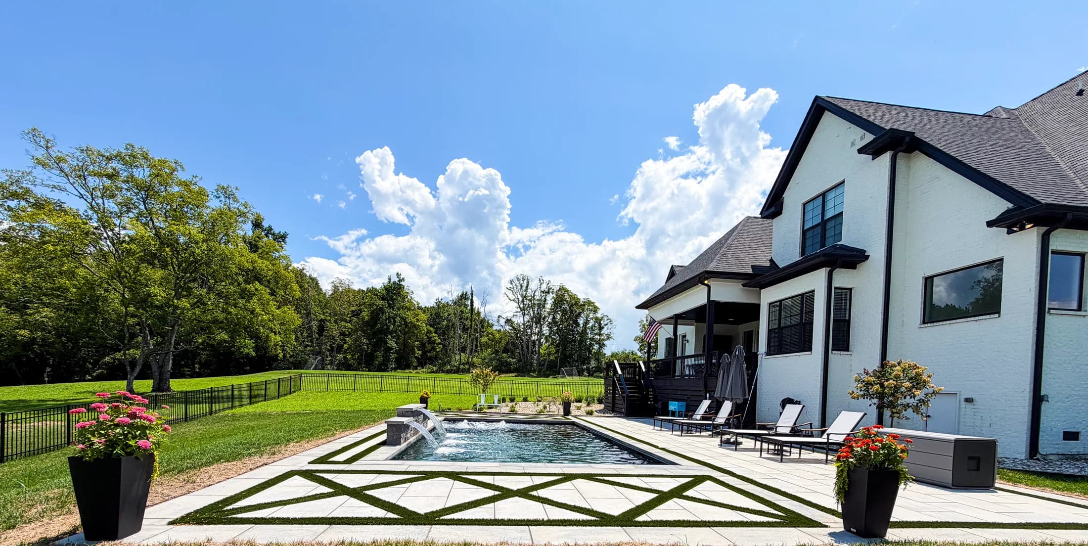 Gunite Pools project by Southern Style