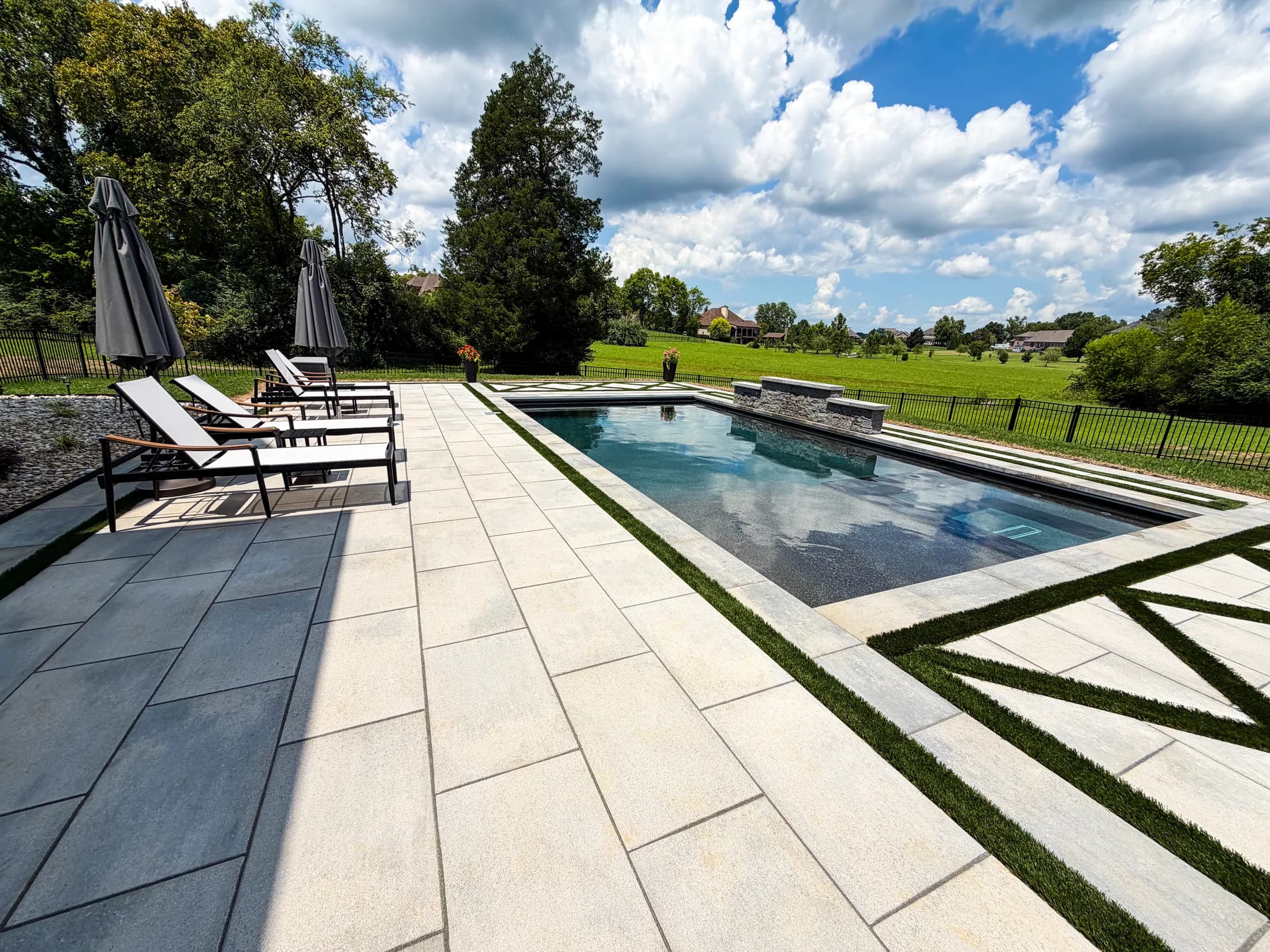 Gunite Pools project by Southern Style