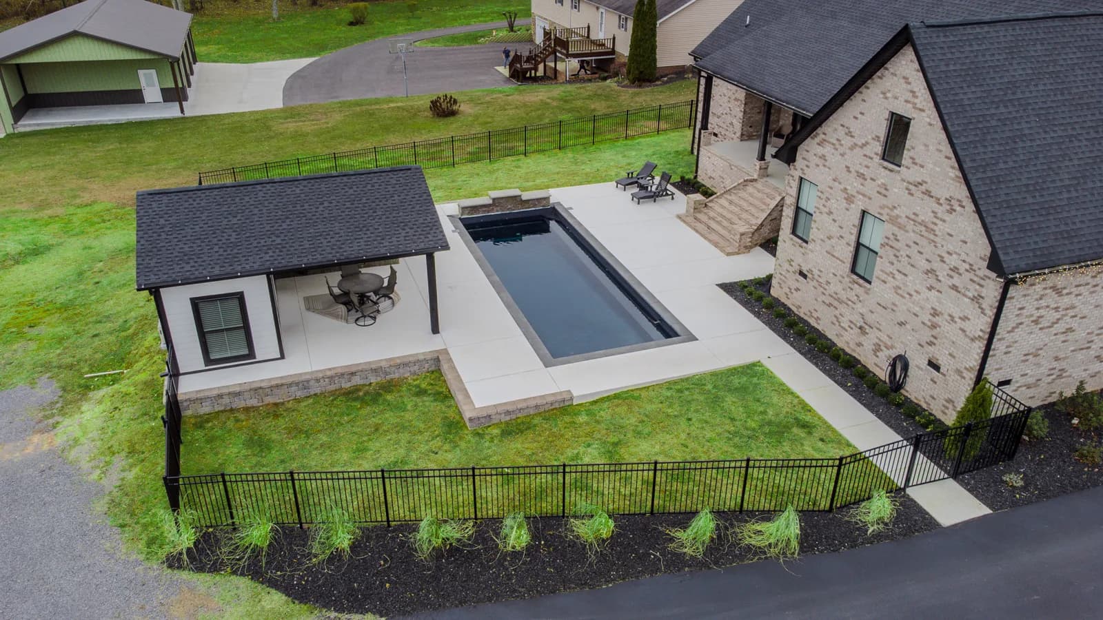 Southern Style Hardscapes & Pools completed project in Middle Tennessee